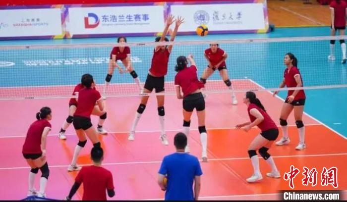 八支国际青年女子排球队齐聚上海，二零二四年