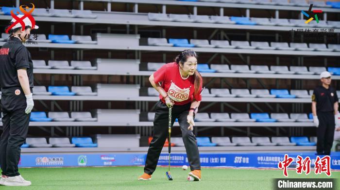 第十五届全国运动会群众门球项目女子双打预赛
